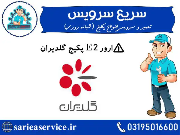 ارور E2 پکیج گلدیران